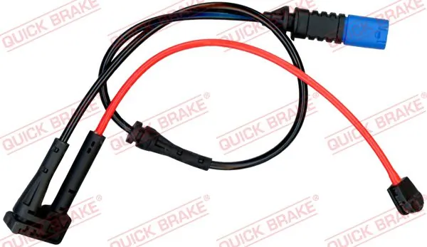 Warning Contact, brake pad wear
